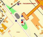 Карта Храм Георгия Победоносца УПЦ МП  Достопримечательности Киева - Культовые сооружения  (178)