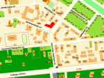 Месторасположение дома (карта) Двухкомнатная квартира , Святошинский, ул  Краснова 17,