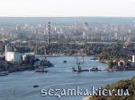 Вид моста Мост на Рыбальский полуостров  Достопримечательности Киева - Мосты, путепроводы  (29)