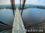 Вид с верхушки моста Московский мост  Достопримечательности Киева - Мосты, путепроводы  (29)