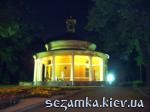 Вид основного здания ночью Аскольдова могила  Достопримечательности Киева - Культовые сооружения  (178)