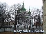 Вид с соседнего сдания Кирилловская церковь  Достопримечательности Киева - Культовые сооружения  (178)