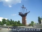 Общий вид (боковая сторона) Кораблик  Достопримечательности Киева - Памятники, барельефы  (194)