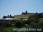 Вид с дорожки Генуэзская крепость  Достопримечательности Украины - Архитектурные сооружения  (2)