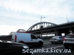 Фото с Днепровской набережной южнее моста Дарницкий железнодорожный мост  Достопримечательности Киева - Мосты, путепроводы  (29)