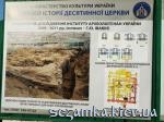 Информационный щит - 1 Десятинная Церковь  Достопримечательности Киева - Культовые сооружения  (178)