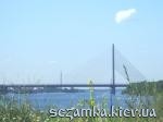 Вид с Днепровской набережной Южный мост  Достопримечательности Киева - Мосты, путепроводы  (29)