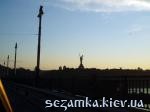 Вид с моста на закате Мост Патона  Достопримечательности Киева - Мосты, путепроводы  (29)