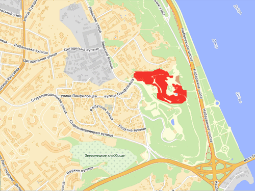 Месторасположение дома (карта)