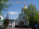 Вход в храм Ильинская церковь УПЦ МП  Достопримечательности Киева - Культовые сооружения  (178)