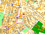Месторасположение джома (карта) Двухкомнатная квартира , Печерский, ул  Бессарабская пл 7,
