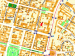 Месторасположение дома (карта) Трехкомнатная квартира , Шевченковский, ул  Пушкинская 9Б,