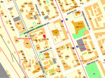 Месторасположение дома (карта) посуточно однокомнатные квартиры в Киеве