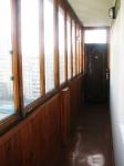 Балкон, стекление и вид из него квартиры киев посуточно святошино