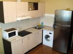Кухня (рабочая стенка, микроволновая печь, холодильник, мойка) квартиры посуточно киев позняки