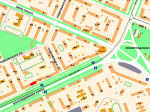 Месторасположение дома (карта) Квартира посуточно Киев Ленинградская площадь