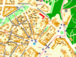Месторасположение гостиницы (карта) Гостиница Джинтама Киев
