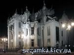 Ночной вид "Дом с Химерами"  Достопримечательности Киева - Архитектурные сооружения  (44)