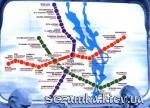 Карта метро Киева    Приколы - 