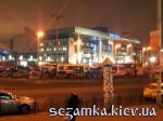 Ночной вид Южного терминала Центральный Железнодорожный вокзал  Достопримечательности Киева - Архитектурные сооружения  (44)
