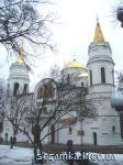 Вид со стороны входа Спасо-Преображенский собор  Достопримечательности Украины - Культовые сооружения  (123)