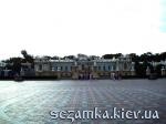 Вид дворца в лучах заходящего солнца Мариинский дворец  Достопримечательности Киева - Архитектурные сооружения  (44)