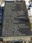 Табличка с именами тех, кого не забыли - 2 Расстреляным в "Бабином яру"  Достопримечательности Киева - Памятники, барельефы  (194)