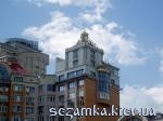Увеличенное фото - приближенный объект Храм на крыше  Достопримечательности Киева - Культовые сооружения  (178)