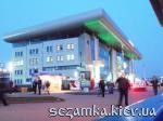 Вечерний вид Южного терминала Центральный Железнодорожный вокзал  Достопримечательности Киева - Архитектурные сооружения  (44)