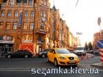 Вид со стороны Круглоуниверситетской ул. Квартал на Бессарабке  Достопримечательности Киева - Архитектурные сооружения  (44)