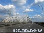 Вид на мосту с окна автомобиля Дарницкий железнодорожный мост  Достопримечательности Киева - Мосты, путепроводы  (29)