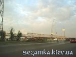 Железнодорожный мост ( вид с новой набережной) Железнодорожный мост Петровского  Достопримечательности Киева - Мосты, путепроводы  (29)