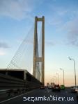 Находясь на мосту Южный мост  Достопримечательности Киева - Мосты, путепроводы  (29)
