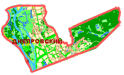 карта Днепровский